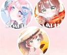 透明感！SNS・配信用のアイコンをお届けします あなただけのアイコンを心を込めて描きます⟡.· イメージ6