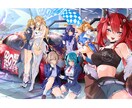あなただけのイラスト制作いします SNS最高いいね数４万、大手Vサムネイル経験有、依頼実績多数 イメージ9