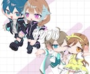 格安でミニキャラ、デフォルメイラスト描きます 最短2日！あなただけの可愛いキャラクター描きます♪ イメージ4