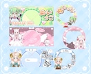 ライバー様へ!アイコンリング&ヘッダーを作成します かわかっこいい自分だけのアイコンリングとヘッダーを! イメージ4