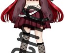 イラスト描きます 1枚絵から立ち絵、キャラクターデザインまで幅広く対応します イメージ4