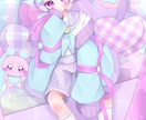 即対応◎かわいいイラストお描きします 世界にあなただけのイラストをお届けします！ イメージ9