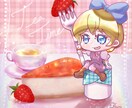 女の子のイラスト描きます 神秘的な雰囲気と成分多めの画風です イメージ5