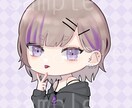 SNSアイコンに使えるイラスト、作成します 洋風の可愛いから和風の妖艶までお任せください！ イメージ1