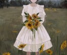 イラスト一枚絵の制作承ります 商用利用◎キービジュアル、MV用等々お気軽にご相談ください！ イメージ2