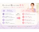 このままでいいのかな？を整理します 感情を言葉にし、自分を信じる力を取り戻します イメージ3