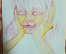 かっこいい系からかわいい系まで似顔絵描きます 水彩画かパステル画で似顔絵を描きます イメージ1