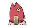 着ぐるみ×ダサセーターのポップなイラスト描きます アイコンに個性を出したい方、オリジナルグッズなどにも イメージ7