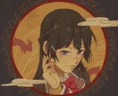 SNS用のアイコンをお描きします レトロっぽい雰囲気が好きな方に！ イメージ3