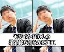 モザイク・ぼかしの加工いたします 某有名動画販売サイトで編集を担当する確かな技術 イメージ2