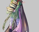 あなたの物語に寄り添うファンタジーキャラを描きます 世界観・設定のご相談を大切に、オリキャラを丁寧に制作します イメージ3