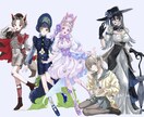 TRPG、ゲーム立ち絵描きます TRPGやサムネイル、動画制作などのイラストに！ イメージ2