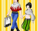 キャラクターの一枚絵を描きます 線のある筋肉を描くのが得意です。 イメージ7