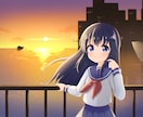 かわいい女の子のキャラクターイラストを描きます アイコンやグッズ、SNS活動など様々な用途に対応できます！ イメージ1