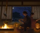 背景イラスト、一枚絵を制作します 動画背景、ゲーム背景、書籍などに イメージ4