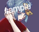 早めに納品できます SNSなどアイコンにご利用ください！ イメージ1