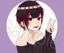 SMS等に使えるアイコンお描きします デフォルメされたかわいい女の子や男の子を制作します！ イメージ1