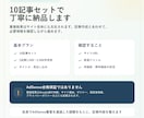AdSense審査向け記事を作成します 審査通過経験をもとに記事作成します イメージ3