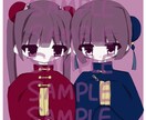 女子高生が貴方好みの絵を描きます 地雷量産型のかわいくて納品はやいイラスト屋 イメージ5
