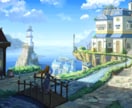 背景、キャラクター+背景の一枚絵の作成承ります ストーリー、世界観等を表現するのが得意です。 イメージ6