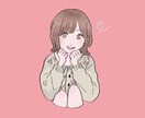 かわいい女性向けなイラスト制作します 柔らかい雰囲気のイラストが得意です♪ イメージ6