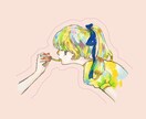 女の子、女性描きます ＊頂いたイメージを基に創作女子を描きます！＊ イメージ8