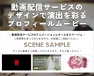 動画配信サービス風プロフィールムービーを制作します Netflix風｜オマージュした演出で披露宴を彩るムービー◎ イメージ3