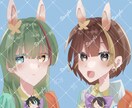 アイコン・夢絵・その他色々描きます キラキラした塗り方、厚塗り、なんでも対応可能です！ イメージ5
