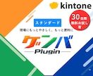 kintoneの現場課題をまとめて解決します 本格業務改善！21種類の人気プラグインが使い放題の標準プラン イメージ1