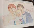 水彩で大切な記念の絵を描きます ウェルカムボードや贈り物に最適です！ イメージ3