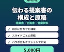 提案書の構成とスライド原稿を10枚分作ります 伝えたいことを箇条書きでOK｜パワポ化も対応 イメージ1