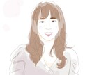 柔らかく雰囲気を伝える似顔絵を描きます 父の日、母の日、誕生日などのプレゼントにも イメージ2