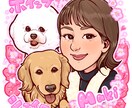 ペット似顔絵制作いたします 大切な家族の一員であるペットちゃんをこだわりのイラストに♪ イメージ2