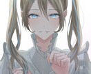 幅広いジャンルの創作キャラを描きます 得意ジャンルはダークなキャラ！ご希望に合ったイラスト描きます イメージ2