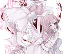 MVイラスト、立ち絵、アイコンなど描きます 可愛い系〜病み系、綺麗系など幅広く対応できます！ イメージ1