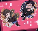 アイコンやイラスト製作致します オリジナルキャラクター、歌ってみた動画なイラストをお描き！ イメージ7