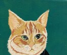 あなたのペット、アクリル絵の具で描きます 大好きなペットにお洋服を着させた絵をお送りいたします☆ イメージ2