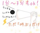 叫びたい！あなたの心の叫び受け止めます 叫んで、ストレス発散しましょう♪ イメージ1