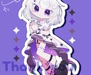ポップで目を惹くデフォルメイラストを描きます サムネイルやグッズにオススメの全身デフォルメイラスト！ イメージ2