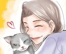 商用も可！犬や猫、その他ペットのイラストを描きます 水彩やアニメ塗りなどご希望のタッチで！アイコンやヘッダーに イメージ2