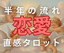 恋愛直感タロットであなた様の半年の流れを見ます 恋愛の不安に寄り添う癒しの半年予報♡ イメージ1