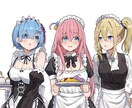 可愛い女の子のイラスト描きます 短時間でクオリティの高い可愛い女の子のイラスト制作を行います イメージ6