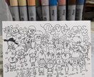 あなただけのオリジナルキャラクターをつくります ゆるっと、ぷぷっと今にも動き出しそうなキャラクター イメージ5