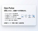 週次まとめ＆未提出通知 店舗報告自動化効率化します フォームを送るだけ。現場が回り、数字が動く。OpsPulse イメージ1