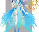 商用可　TRPG・自作ゲームの立ち絵を描きます TRPGや自作ゲーム等に！まずは気軽にご相談ください☆ イメージ2