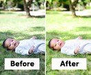 最短当日◎人物写真を丁寧にレタッチ・修正します レタッチ歴10年以上の現役デザイナーが丁寧にレタッチします イメージ4