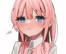 可愛い女の子を描きます イラストをアイコンにしたい方へ イメージ2