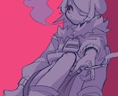 アメコミぽい躍動感のあるイラストを描きます 版権絵や創作絵、立ち絵なども受け付けてます イメージ1