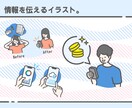 ビジネスで使えるシンプルなイラストを制作します 現代風のシンプルイラストを、あなたの目的に合わせて制作します イメージ3