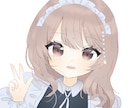 女性キャラアイコン作ります キュートなイメージが得意な胸上アイコンです！ イメージ3